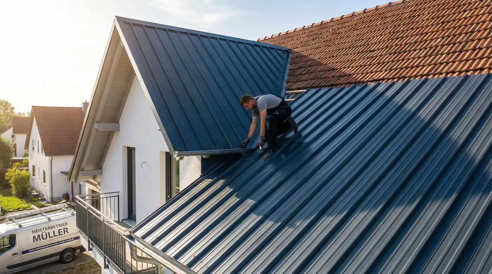 Abwägung von Wellplatten und anderen Materialien zur Überdachung 